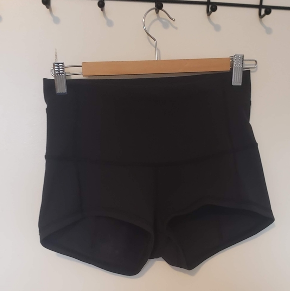 Lululemon Black Booty Shorts